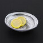 Elite Global Solutions D431OV Van Gogh Black 5 oz. Oval Melamine Bowl - 6/Case
