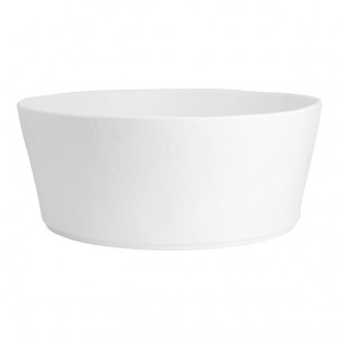 Creations Cali from Steelite International 3.5 Qt. White Melamine Round Bowl - 6/Case Creations Cali from Steelite International 3.5 Qt. White Melamine Round Bowl - 6/Case