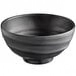 Acopa Izumi 17 oz. Matte Black Melamine Bowl - 12/Pack Acopa Izumi 17 oz. Matte Black Melamine Bowl - 12/Pack