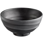 Acopa Izumi 17 oz. Matte Black Melamine Bowl - 12/Pack Acopa Izumi 17 oz. Matte Black Melamine Bowl - 12/Pack