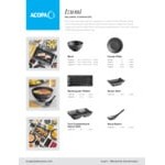 Acopa Izumi 17 oz. Matte Black Melamine Bowl - 12/Pack Acopa Izumi 17 oz. Matte Black Melamine Bowl - 12/Pack