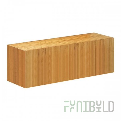 Cal-Mil 166-7-60 Bamboo Rectangular Plate Riser - 20