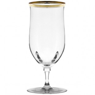 10 Strawberry Street Windsor 16 oz. Gold Band Water Goblet - 4/Pack 10 Strawberry Street Windsor 16 oz. Gold Band Water Goblet - 4/Pack