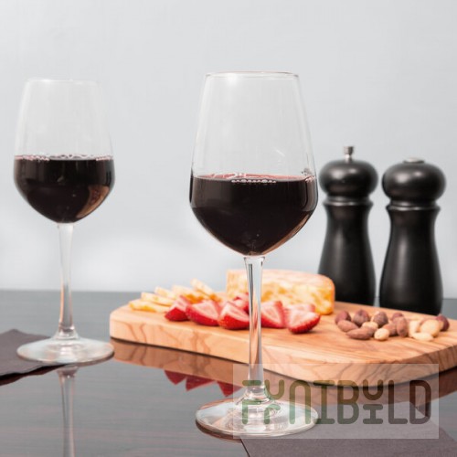 Libbey 7516 Vina 12.5 oz. Customizable Diamond Tall Wine Glass - 12/Case