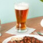 Libbey 1181HT Hourglass 12 oz. Customizable Rim Tempered Pilsner Glass - 24/Case