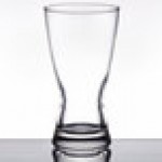 Libbey 1181HT Hourglass 12 oz. Customizable Rim Tempered Pilsner Glass - 24/Case