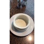 Acopa 12 oz. Brown and Ivory Stoneware Onion Soup Crock / Bowl - 24/Case