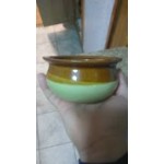 Acopa 12 oz. Brown and Ivory Stoneware Onion Soup Crock / Bowl - 24/Case