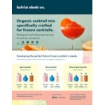 Kelvin Slush Co. Organic Frozen Grapefruit Cocktail Mix 64 fl. oz.