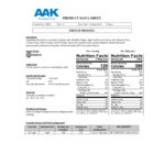 AAK Select Recipe 1 Gallon French Dressing AAK Select Recipe 1 Gallon French Dressing