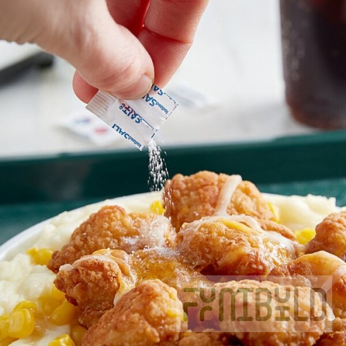 Salt .6 Gram Portion Packet - 3,000/Case