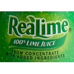 ReaLime 8 fl. oz. 100% Lime Juice - 12/Case