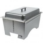 Sterno Full Size Copper Vein Fold Away Chafer with Lid and Full Size Pan Sterno Full Size Copper Vein Fold Away Chafer with Lid and Full Size Pan