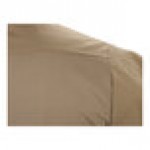 Mercer Culinary Metro Edge Unisex Khaki Short Sleeve Brewer / Work Shirt - 2XL