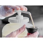 Choice Condiment Pump Kit with 0.5 oz. Plastic Pump and 1 Gallon Jug