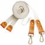 Acopa Hazleton Cream Cross-Back Replacement Straps - 2/Pack
