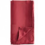 Oxford Burgundy 100% Spun Polyester Satin Band Cloth Napkins, 20 Oxford Burgundy 100% Spun Polyester Satin Band Cloth Napkins, 20