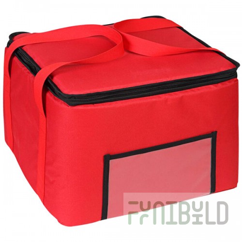 Sterno School Nutrition Red Value Insulated Snack Tote Delivery Bag 70681