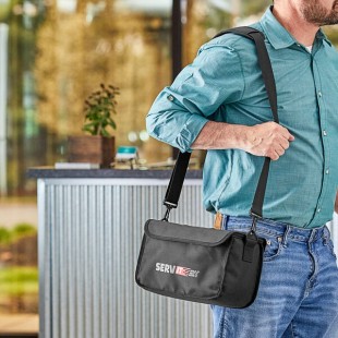 ServIt Small 3-Drink or Sub/Sandwich Delivery Bag - 11 3/4 ServIt Small 3-Drink or Sub/Sandwich Delivery Bag - 11 3/4