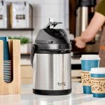 Avantco 2.5 Liter Stainless Steel Lined Airpot with Lever Avantco 2.5 Liter Stainless Steel Lined Airpot with Lever