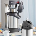 Avantco 2.5 Liter Stainless Steel Lined Airpot with Lever Avantco 2.5 Liter Stainless Steel Lined Airpot with Lever