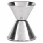 American Metalcraft J222 1 oz. & 1.25 oz. Stainless Steel Jigger
