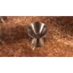 American Metalcraft J222 1 oz. & 1.25 oz. Stainless Steel Jigger
