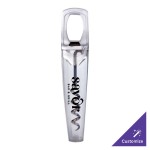 Franmara 3010-26 Traveler's Clear Customizable Plastic Corkscrew and Bottle Opener Franmara 3010-26 Traveler's Clear Customizable Plastic Corkscrew and Bottle Opener