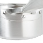 Vollrath 47741 Intrigue 3.25 Qt. Stainless Steel Sauce Pan with Aluminum-Clad Bottom