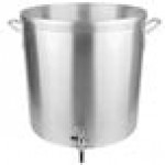 Vollrath 68681 Wear-Ever Classic Select 80 Qt. Heavy Duty Aluminum Stock Pot with Faucet