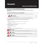 Vollrath FC-4CSP-02120-N NSF7 Two Pan Short Side Drop-In Refrigerated Cold Food Well - 120V