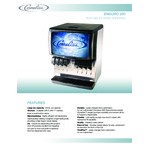 Cornelius 621052807 Enduro 250 Countertop Ice / Beverage Dispenser with 8 UFB-1 Sanitary Lever Valves Cornelius 621052807 Enduro 250 Countertop Ice / Beverage Dispenser with 8 UFB-1 Sanitary Lever Valves