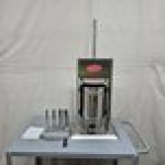 Scratch and Dent Avantco 20 lb. Stainless Steel Vertical Manual Sausage Stuffer with 5/8