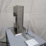 Scratch and Dent Avantco 20 lb. Stainless Steel Vertical Manual Sausage Stuffer with 5/8