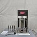 Scratch and Dent Avantco 20 lb. Stainless Steel Vertical Manual Sausage Stuffer with 5/8