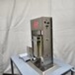 Scratch and Dent Avantco 20 lb. Stainless Steel Vertical Manual Sausage Stuffer with 5/8