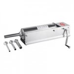 Scratch and Dent Avantco 20 lb. Stainless Steel Vertical Manual Sausage Stuffer with 5/8