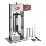 Scratch and Dent Avantco 20 lb. Stainless Steel Vertical Manual Sausage Stuffer with 5/8