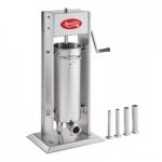 Scratch and Dent Avantco 20 lb. Stainless Steel Vertical Manual Sausage Stuffer with 5/8
