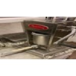 Scratch and Dent Avantco 20 lb. Stainless Steel Vertical Manual Sausage Stuffer with 5/8