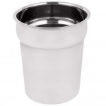 Carnival King WPLL35 3.5 Qt. Warmer with Pump, Inset, Lid, and Ladle - 120V, 550W