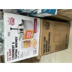 Carnival King WPLL35 3.5 Qt. Warmer with Pump, Inset, Lid, and Ladle - 120V, 550W