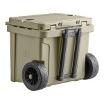 CaterGator CG35TANW Tan 35 Qt. Mobile Rotomolded Outdoor Cooler / Ice Chest CaterGator CG35TANW Tan 35 Qt. Mobile Rotomolded Outdoor Cooler / Ice Chest