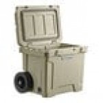 CaterGator CG35TANW Tan 35 Qt. Mobile Rotomolded Outdoor Cooler / Ice Chest CaterGator CG35TANW Tan 35 Qt. Mobile Rotomolded Outdoor Cooler / Ice Chest