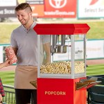 Carnival King Popcorn Popper Kit with 8 oz. Popper and Cart - 120V, 850W Carnival King Popcorn Popper Kit with 8 oz. Popper and Cart - 120V, 850W