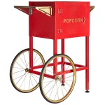 Carnival King Popcorn Popper Kit with 8 oz. Popper and Cart - 120V, 850W Carnival King Popcorn Popper Kit with 8 oz. Popper and Cart - 120V, 850W