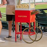 Carnival King Popcorn Popper Kit with 8 oz. Popper and Cart - 120V, 850W Carnival King Popcorn Popper Kit with 8 oz. Popper and Cart - 120V, 850W