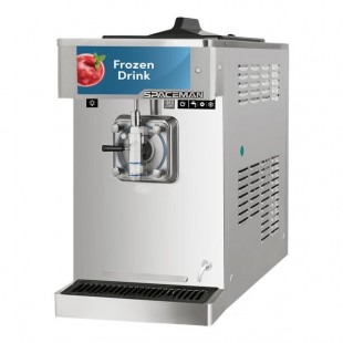 Spaceman 6690-CL 21.2 Qt. Single Ultra High Output Countertop Slushy / Granita Frozen Drink Machine - 208-230V