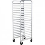 Channel 425AN 9 Pan End Load Aluminum Nesting Bun / Sheet Pan Rack - Assembled Channel 425AN 9 Pan End Load Aluminum Nesting Bun / Sheet Pan Rack - Assembled