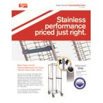 Metro RE1K4S Super Erecta Metroseal Gray Epoxy 40 Pan End Load Bun / Sheet Pan Rack with Non-Marking Casters - Unassembled Metro RE1K4S Super Erecta Metroseal Gray Epoxy 40 Pan End Load Bun / Sheet Pan Rack with Non-Marking Casters - Unassembled